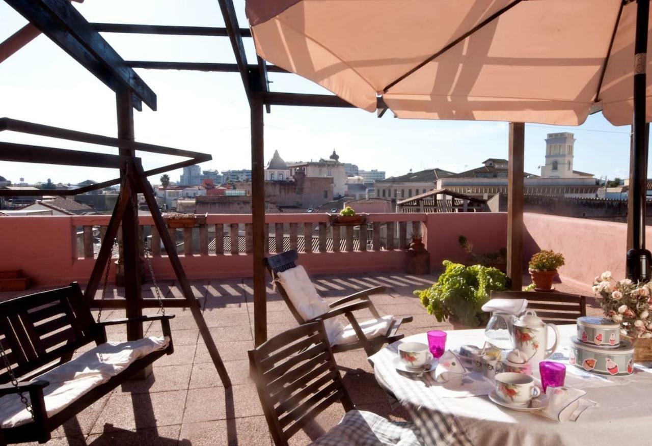 Attico In Centro Con Vista Della Torre - Cozy Penthouse Facing To The Tower Lejlighed Oristano Eksteriør billede